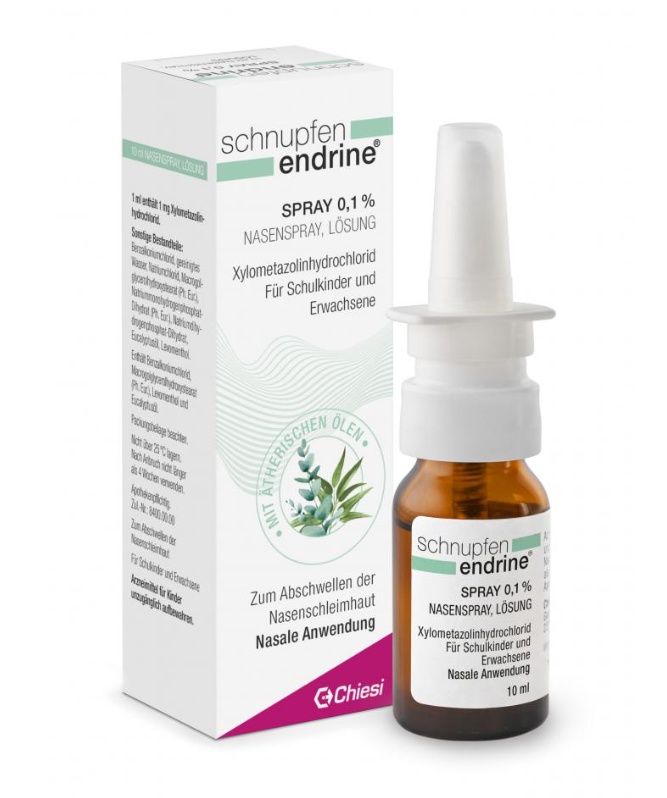 SCHNUPFEN ENDRINE 0,1% Nasenspray